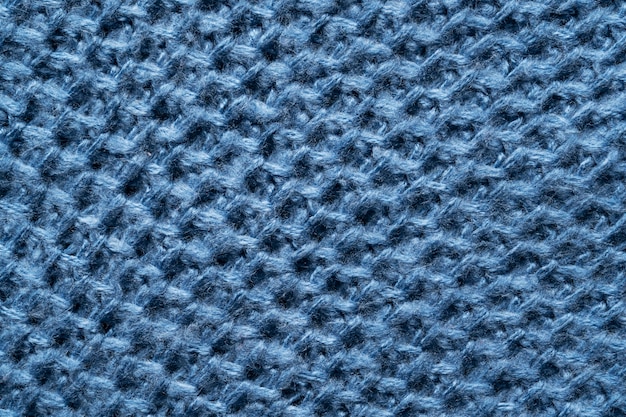 Close up on cozy texture clothing