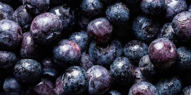 Free photo close up delicious berries arrangement