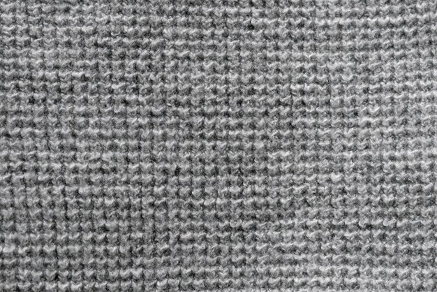 Close up detail of cozy clothing texture