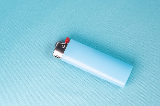 Close up details of a lighter isolated