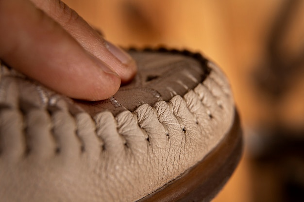 Close up on engraving art tools