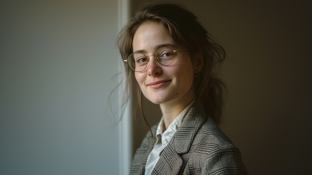 Free photo close up on excited person portrait