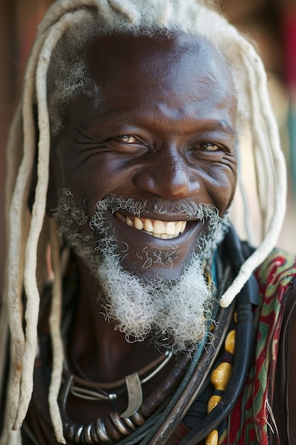 Free photo close up on excited person portrait