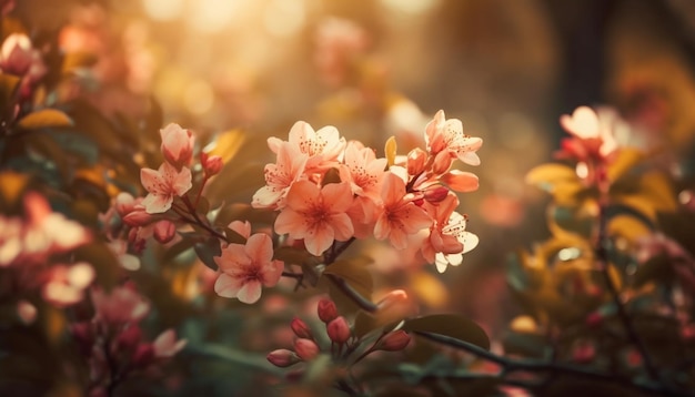 A close up of a flower with the sun shining on it