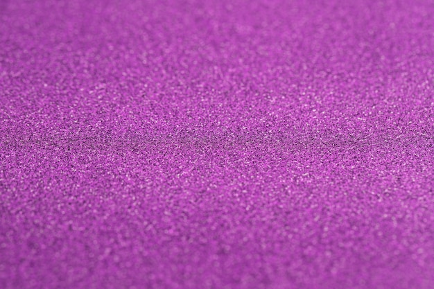 Close up on glittering purple fabric