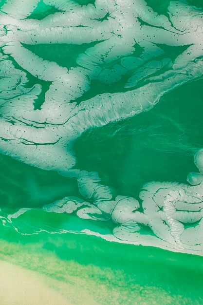 Close up on green jade texture