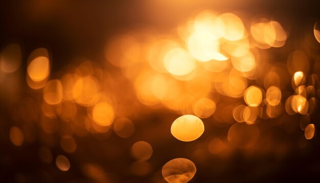 A close up of a lit up light with a blurry background