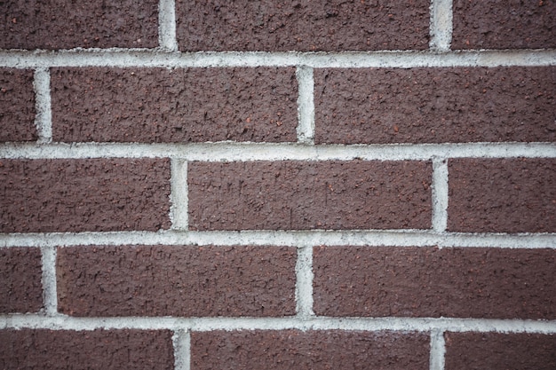 Free photo close-up of new brick wall background