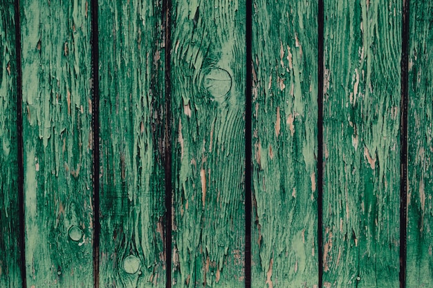 Close up of old wood planks