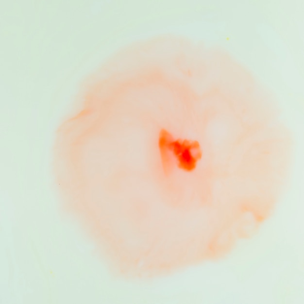 Close-up of pale pink circle