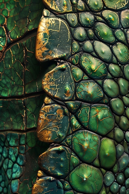 Free photo close up on pattern of scales