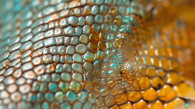 Free Photo close up on pattern of scales