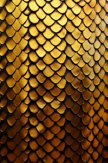 Close up on  pattern of scales