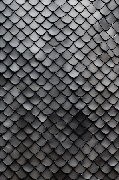 Close up on  pattern of scales