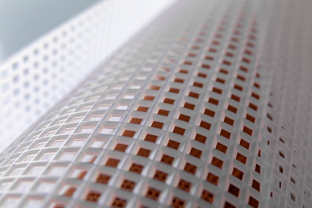 Free Photo close up on perforated fabric