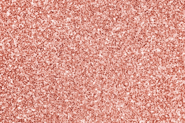 Close up of pink glitter textured background