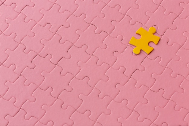 Free Photo close up on puzzle background