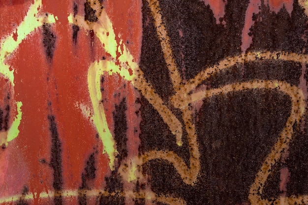 Close-up of rusty metal surface