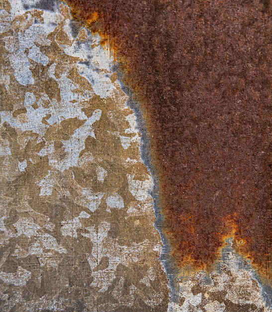 Close-up of rusty metal surface