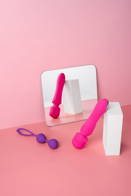 Close up on sex toys