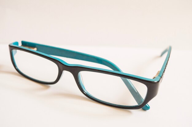 Close-up of simple eyeglasses