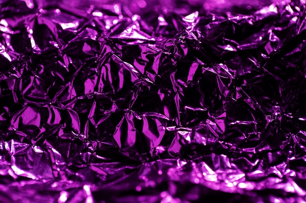 Free photo close up on sparkling purple fabric