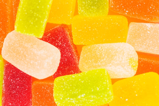 Close-up of sweet jelly candies