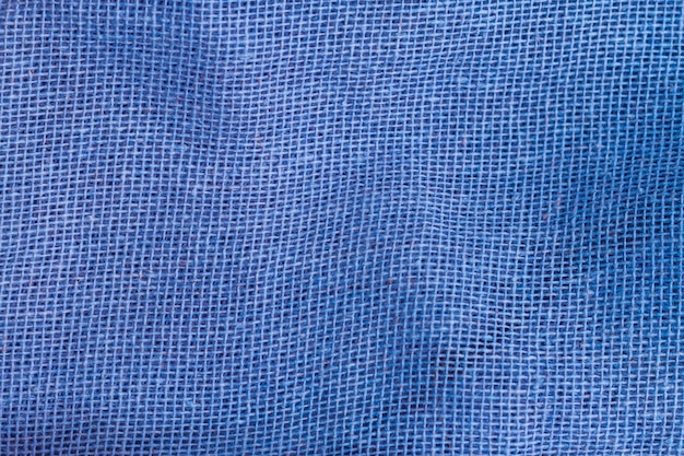 Free photo close-up texture blue fabric of suit