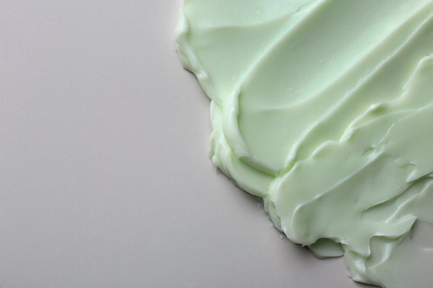 Close up texture of cream