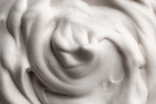 Free photo close up texture of cream