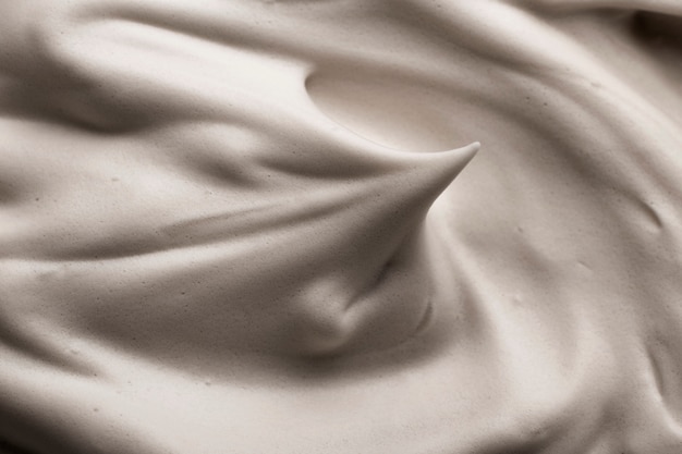 Free photo close up texture of cream