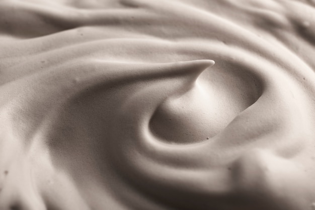 Free photo close up texture of cream