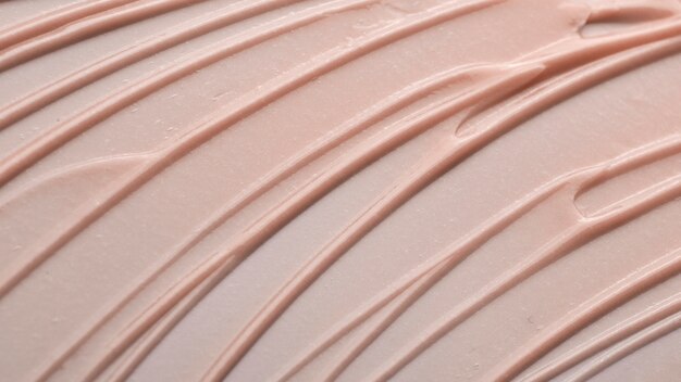 Close up texture of cream