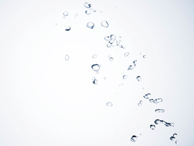 Free photo close-up transparent liquid drops