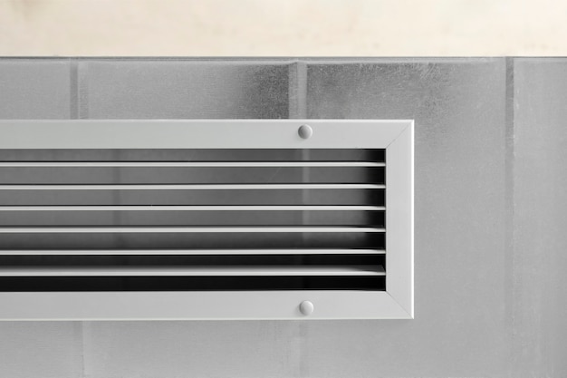 Free photo close up on ventilation system