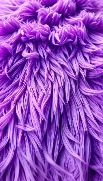 Free photo close up on violet faux fur texture