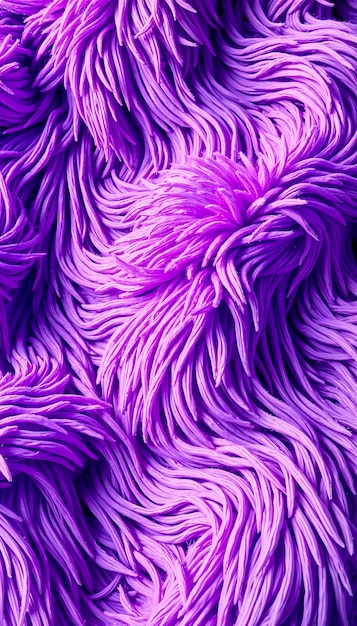 Free photo close up on violet faux fur texture