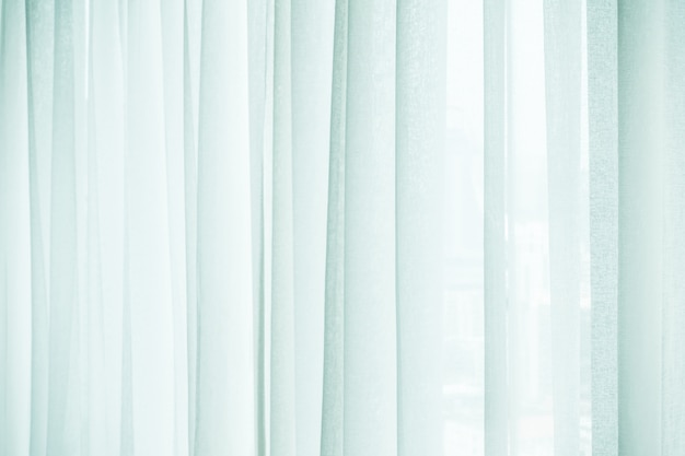 Free photo close-up of white curtains