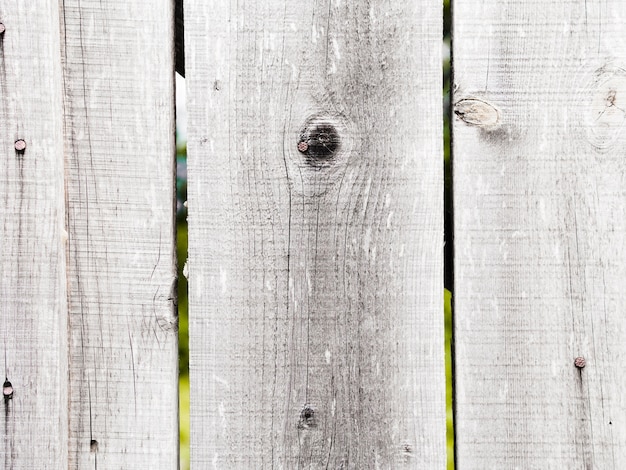 Free Photo close-up of white wooden fence textured