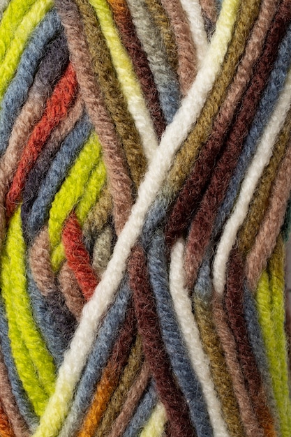 Free photo close up on wool texture design