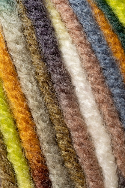 Free photo close up on wool texture design