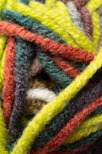 Free photo close up on wool texture design