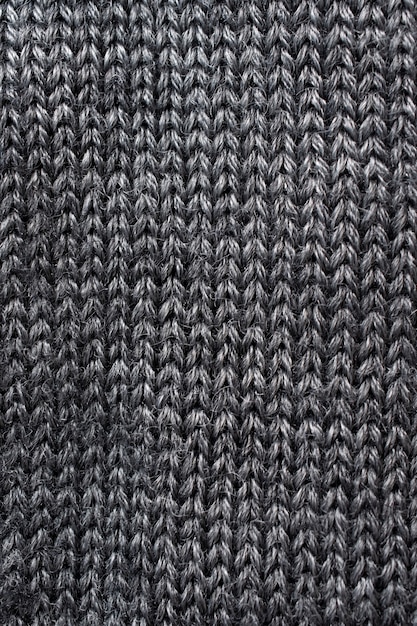 Close up on wool texture details