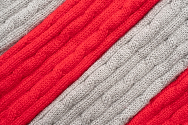 Close up on wool texture details