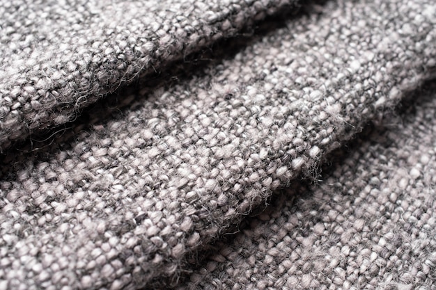 Close up on wool texture details