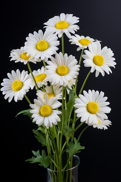 Free photo closeup on beautiful flower bouquet