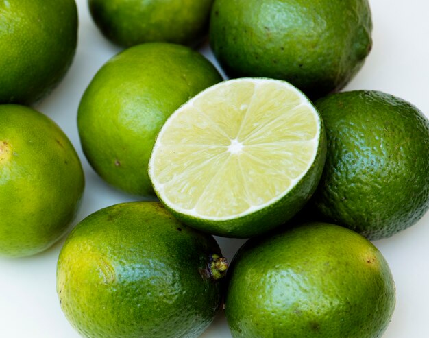 Closeup of fresh lime