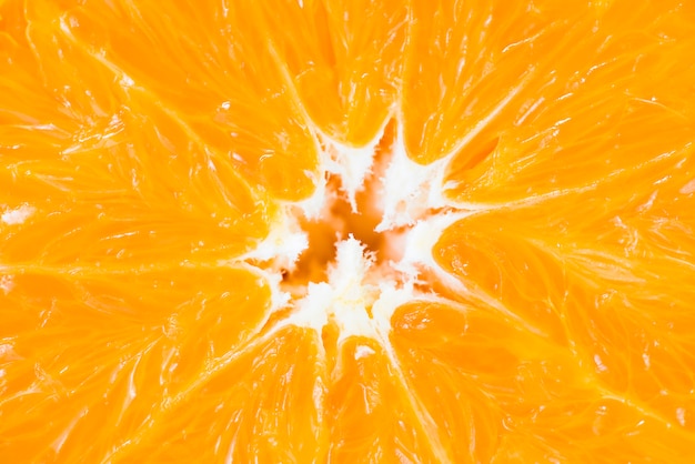 Free Photo closeup fresh orange