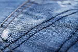 Free photo closeup of jeans