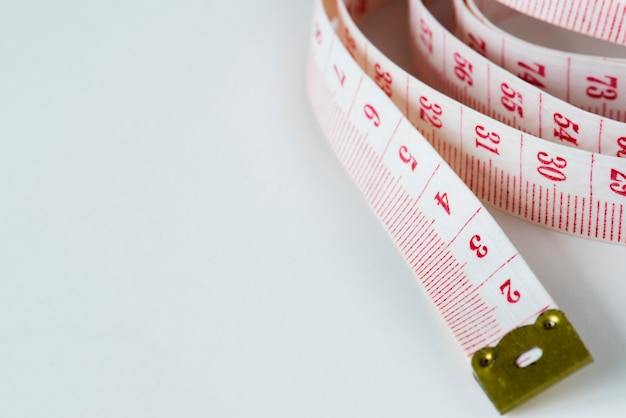 CLoseup of measuring tape